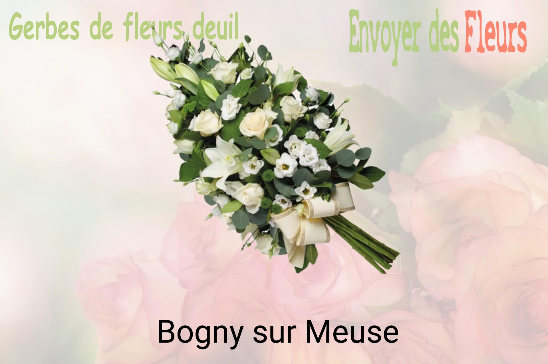 Gerbe de fleurs de deuil livrée à Bogny-sur-Meuse